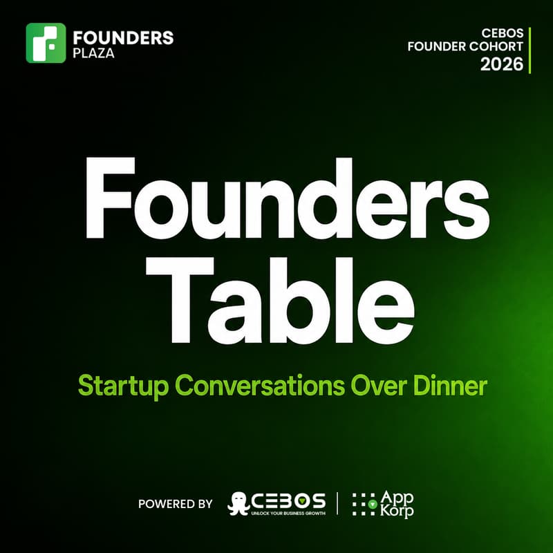 Cover Image for Founders Table: Startup Conversations Over Dinner