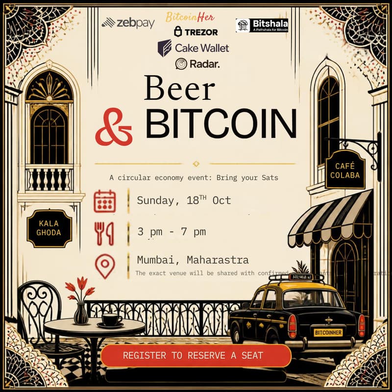 Cover Image for Beer & Bitcoin by BitcoinHer