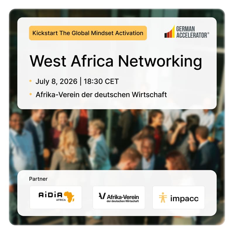 Cover Image for Networking event: German accelerator West Africa