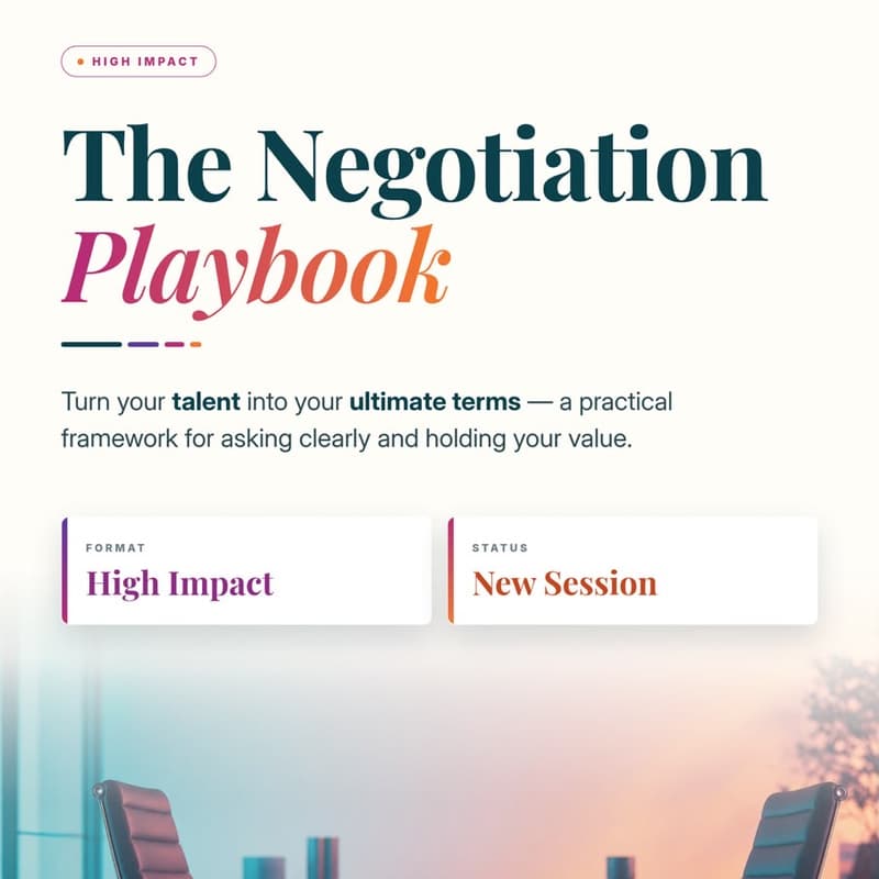Cover Image for The Negotiation Playbook