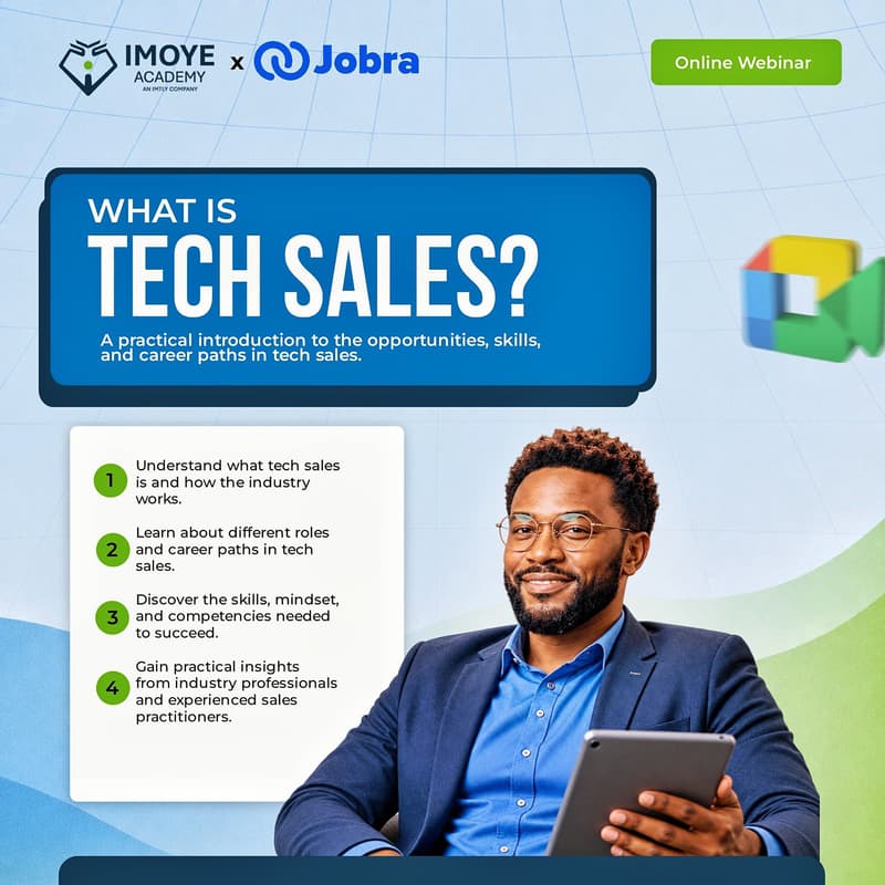 Cover Image for Webinar 1.0: What Is Techsales