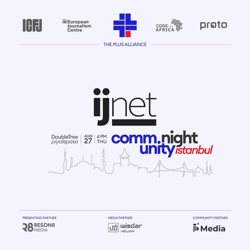 Cover Image for IJNet Community Night - Istanbul