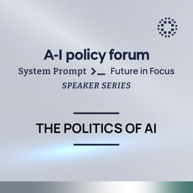 Cover Image for The Politics of AI: State Leadership and the Path to a Federal Standard