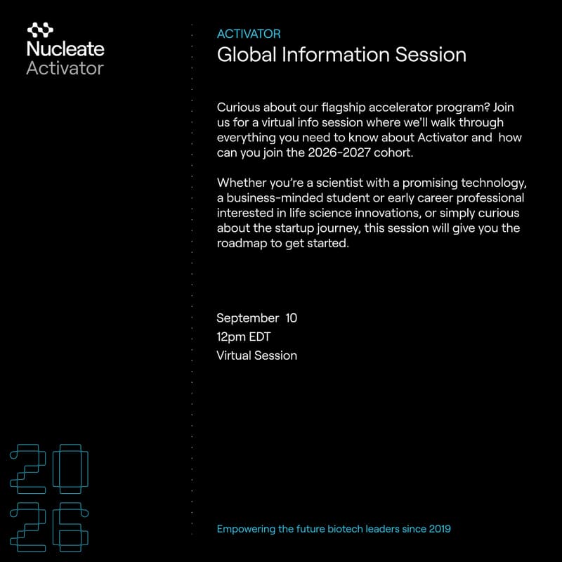 Cover Image for Nucleate Activator: Global Info Session