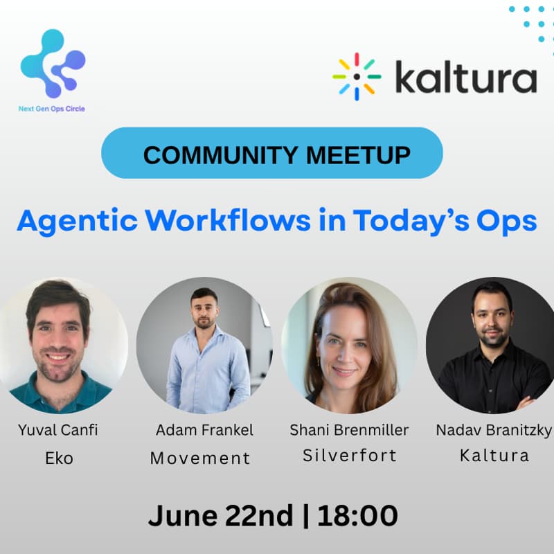 Cover Image for Community Meetup - Next Gen Ops Circle