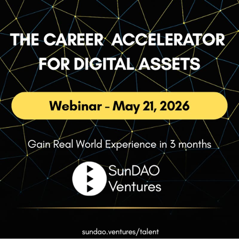 Cover Image for SunDAO: Career Accelerator Webinar