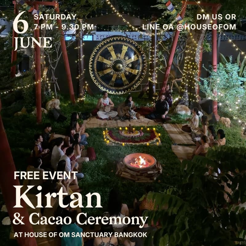 Cover Image for Kirtan & Cacao Ceremony
