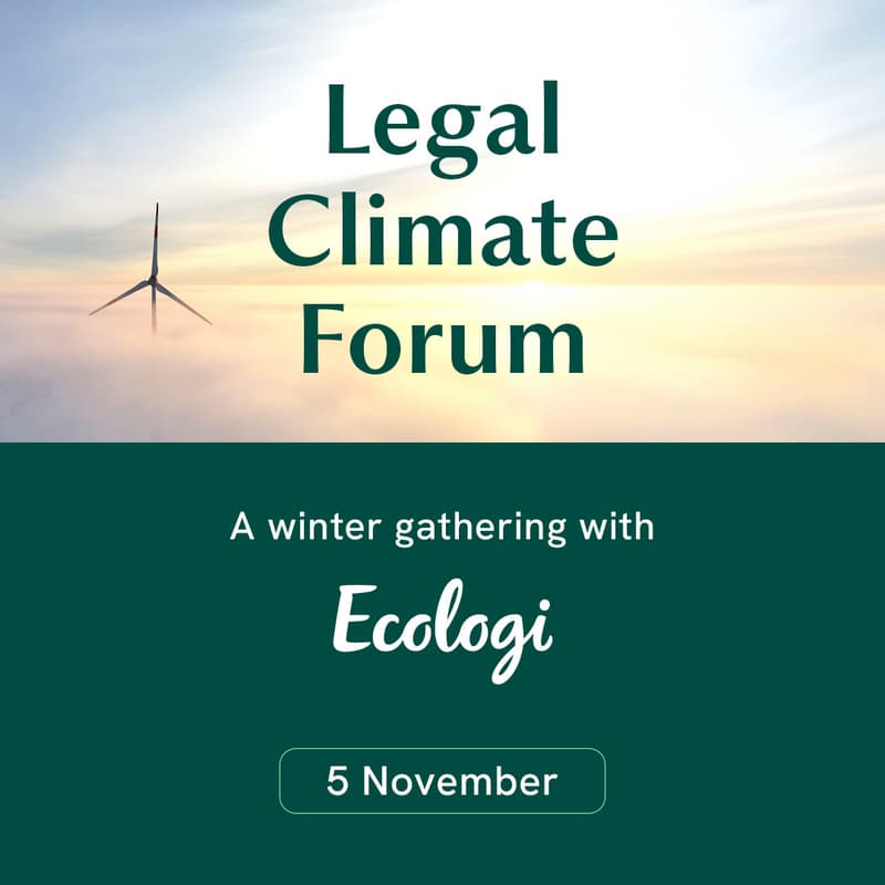 Cover Image for Legal Climate Forum 'Winter Gathering'