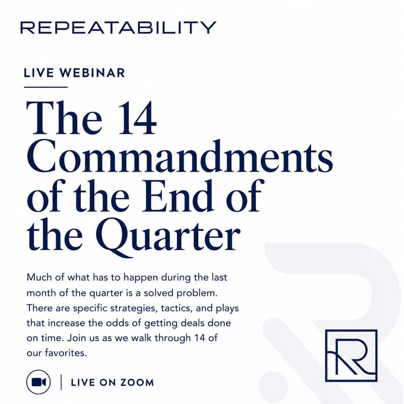 Cover Image for The 14 Commandments of the End of the Quarter