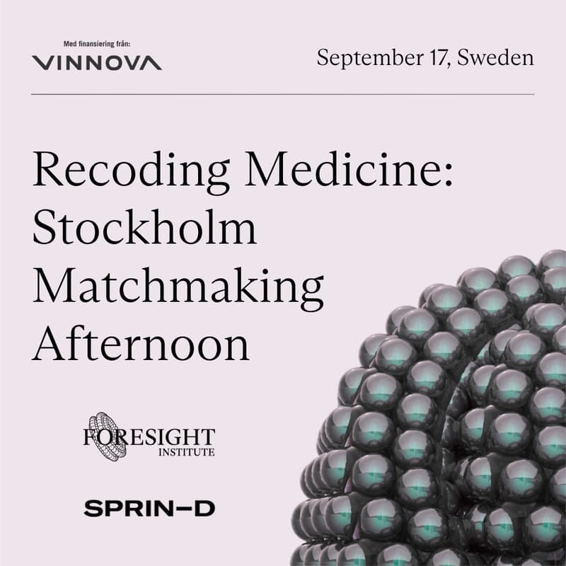 Cover Image for Recoding Medicine: Stockholm Matchmaking Afternoon