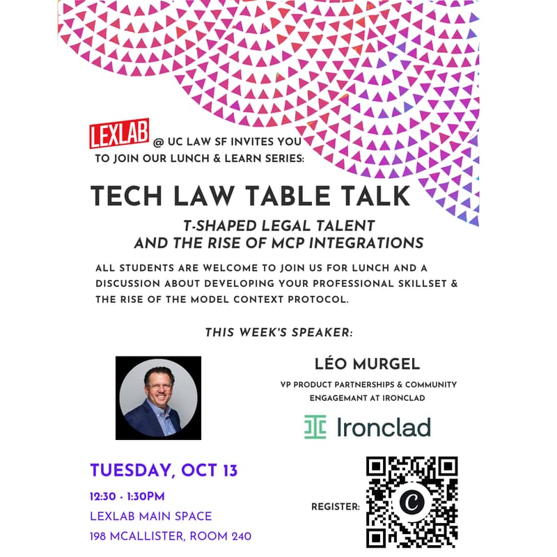 Cover Image for Tech Law Table Talk: T-Shaped Legal Talent & the Rise of MCP Integrations