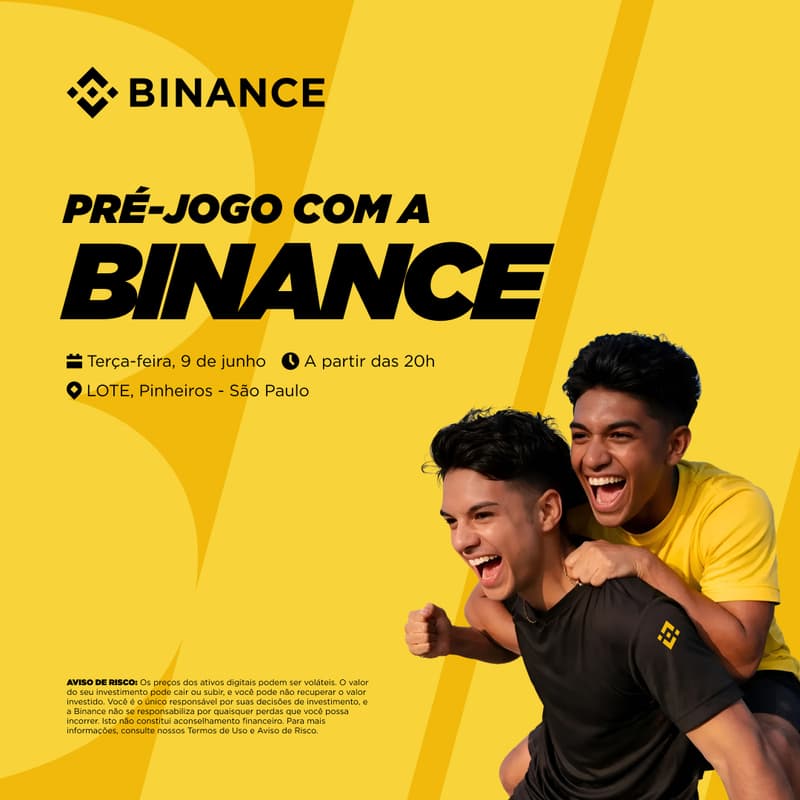 Cover Image for Pré-Jogo com a Binance, São Paulo