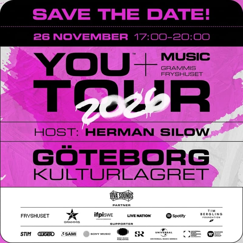 Cover Image for YOU+ Music X Göteborg