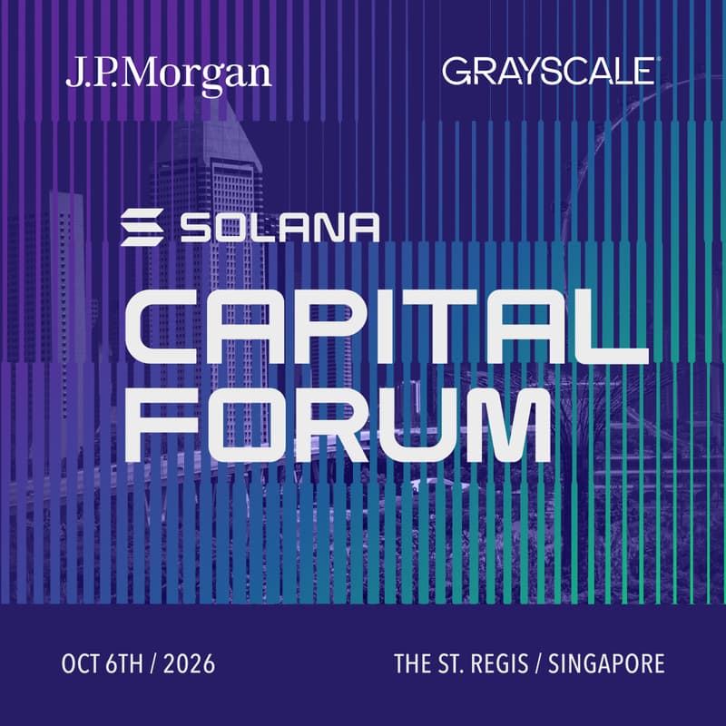 Cover Image for Solana Capital Forum Singapore