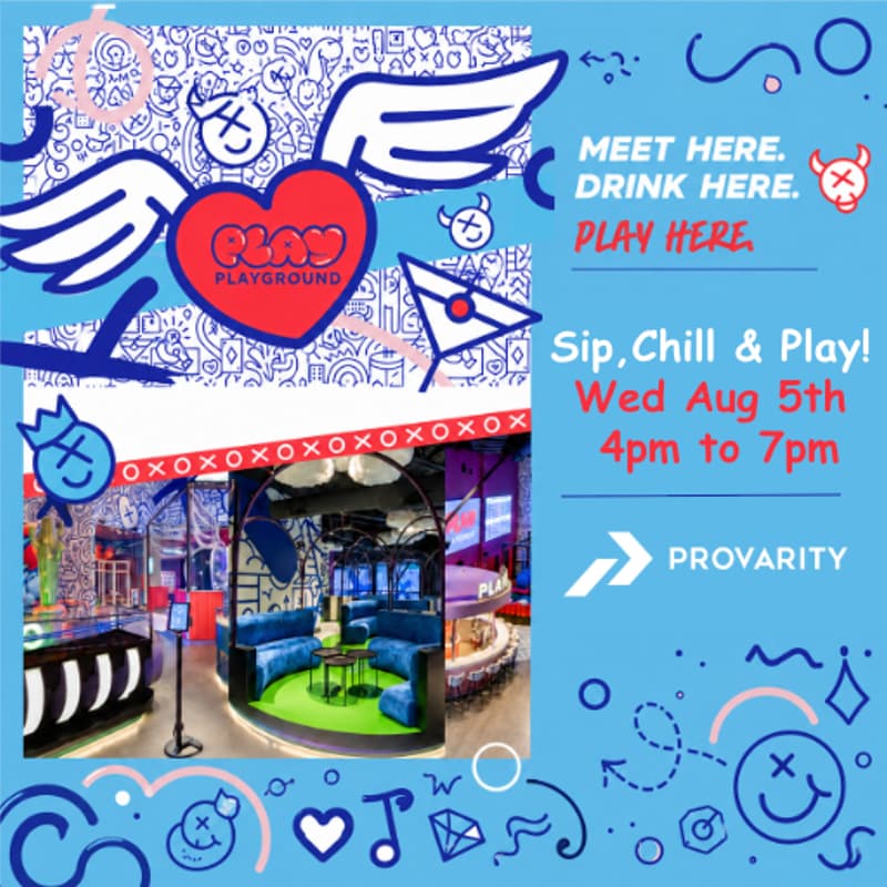 Cover Image for Sales and Presales Leaders: Sip, Chill & Play! hosted by Provarity