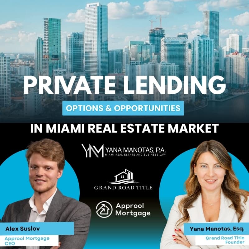 Cover Image for Private Lending Options & Opportunities in Miami's Real Estate Market