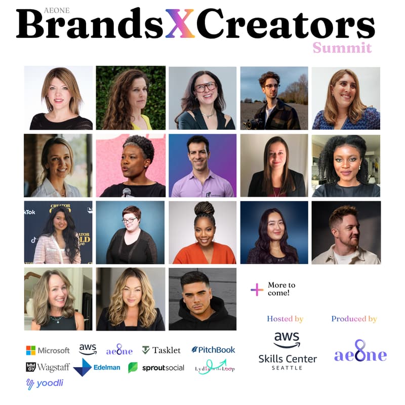 Cover Image for Aeone BrandsXCreators Summit: AI, Influence & the Future of Marketing