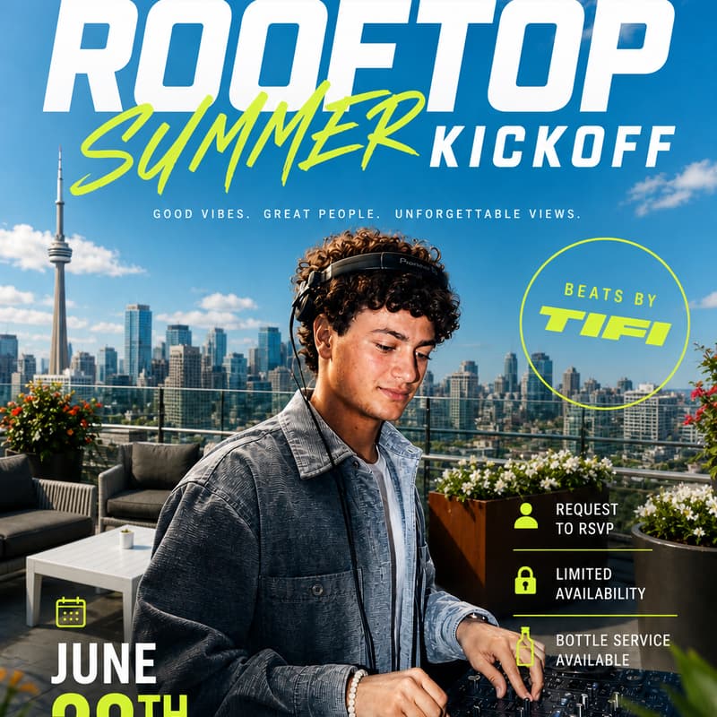 Cover Image for KyKy's Rooftop Summer Kick Off
