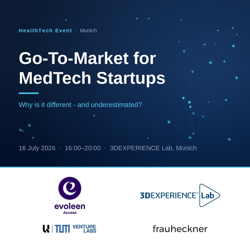 Cover Image for Go-To-Market for Med Tech Startups: Why is it different and underestimated?