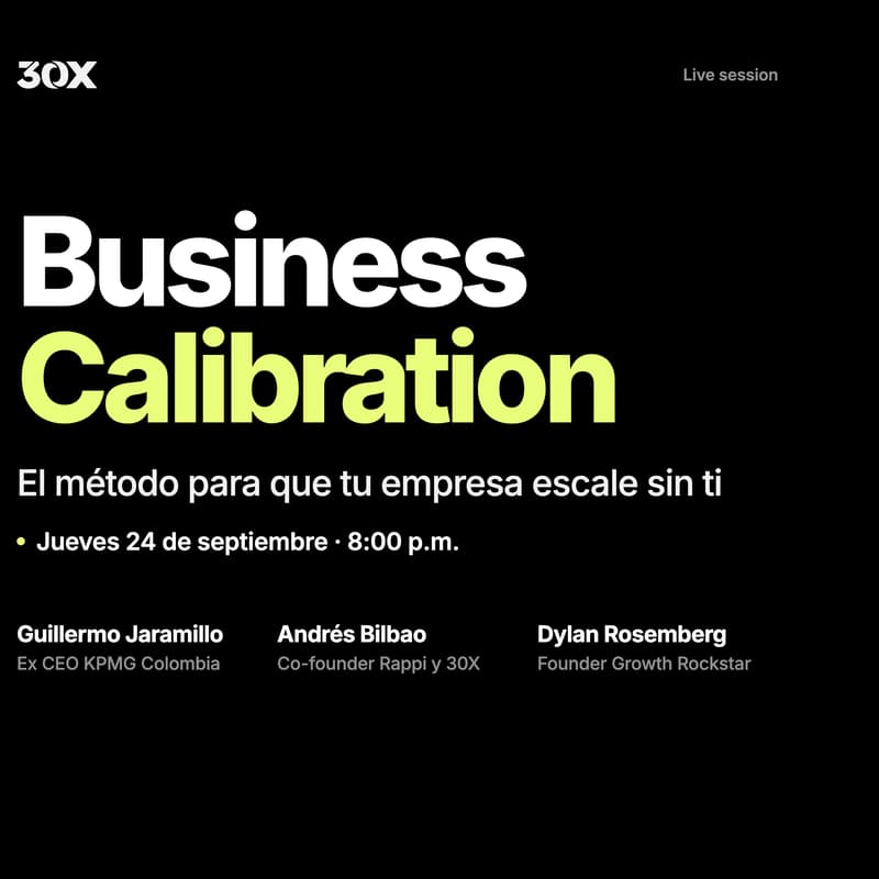 Cover Image for Business Calibration: El método para que tu empresa escale sin ti