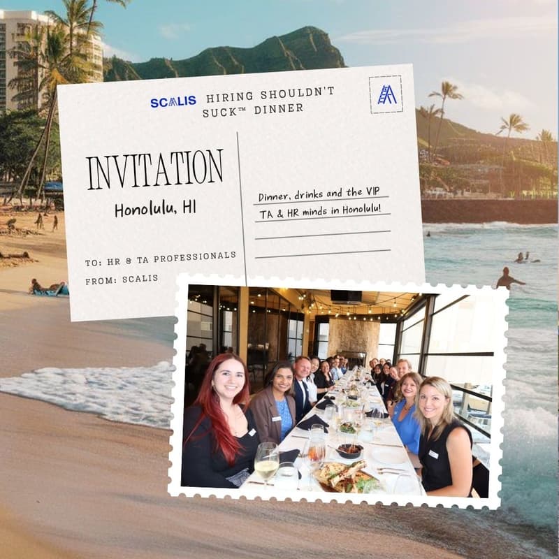 Cover Image for Hiring Shouldn't Suck™ Dinner (Honolulu - 1/5/26)