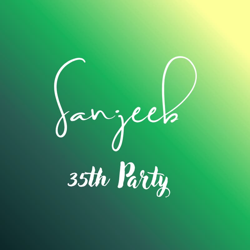Cover Image for Sanjeeb Bday!