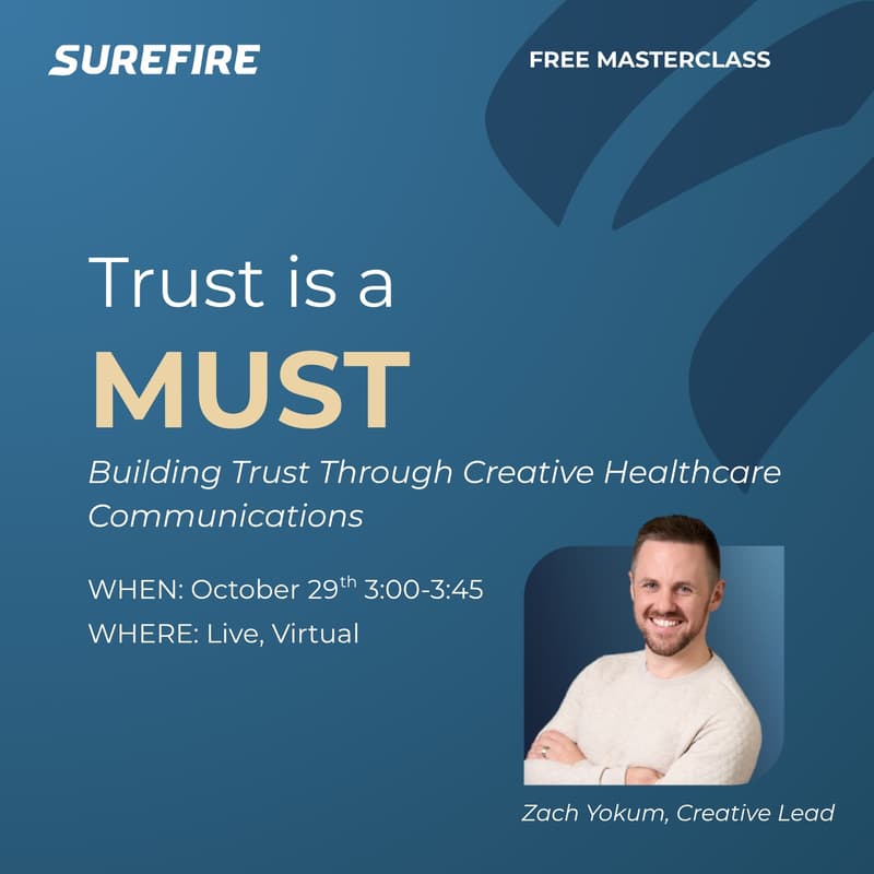 Cover Image for Trust Is a MUST: Building Trust Through Creative Healthcare Communications
