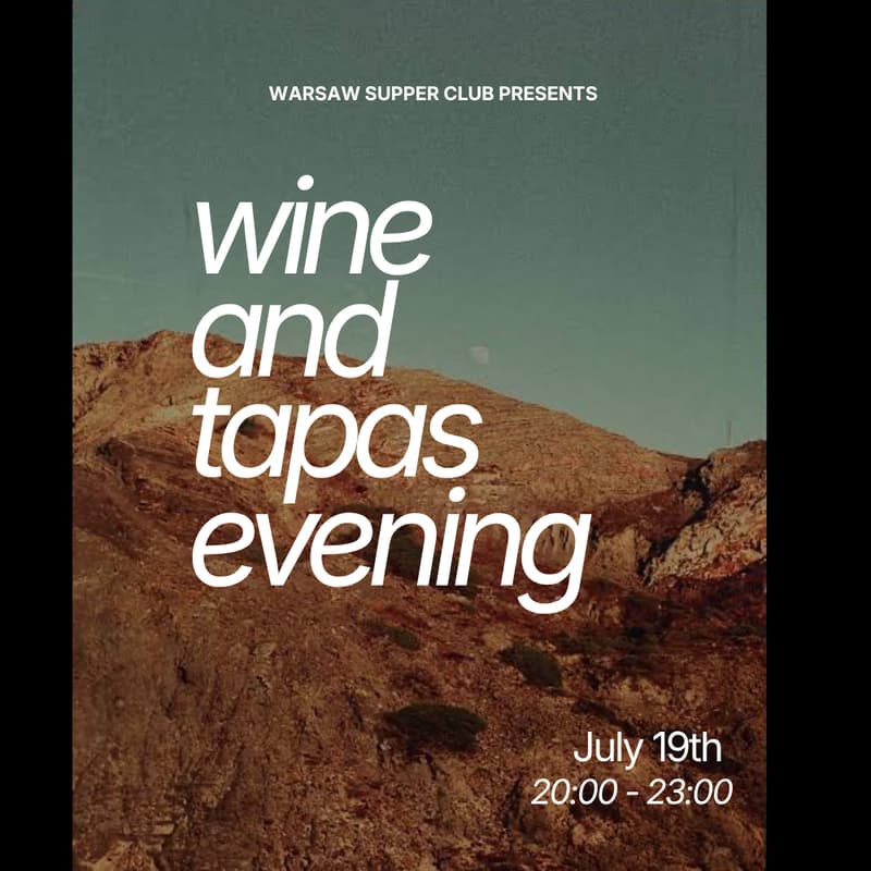 Cover Image for Warsaw Supper Club: Wine and Tapas Evening
