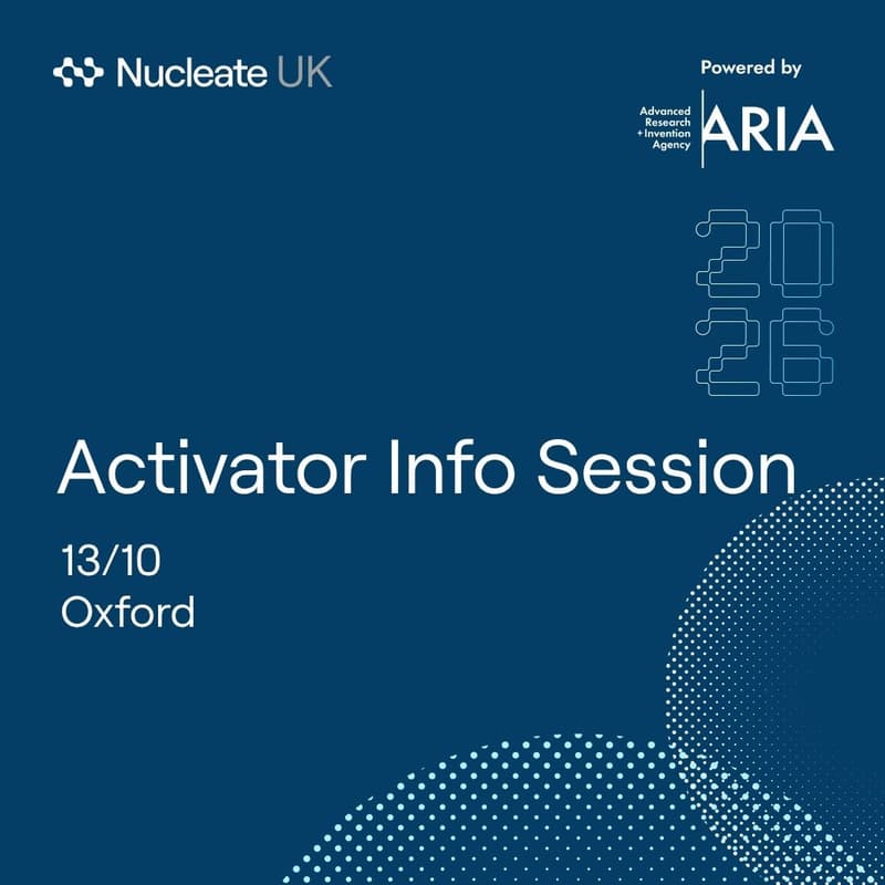 Cover Image for Nucleate UK Activator Info Session Oxford