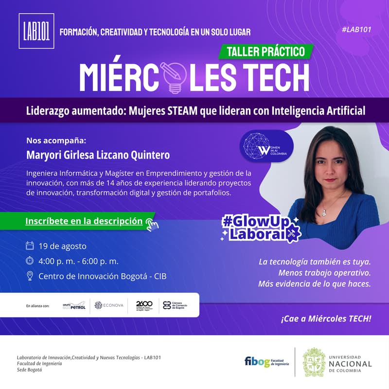 Cover Image for Liderazgo aumentado Mujeres STEAM que lideran con Inteligencia Artificial
