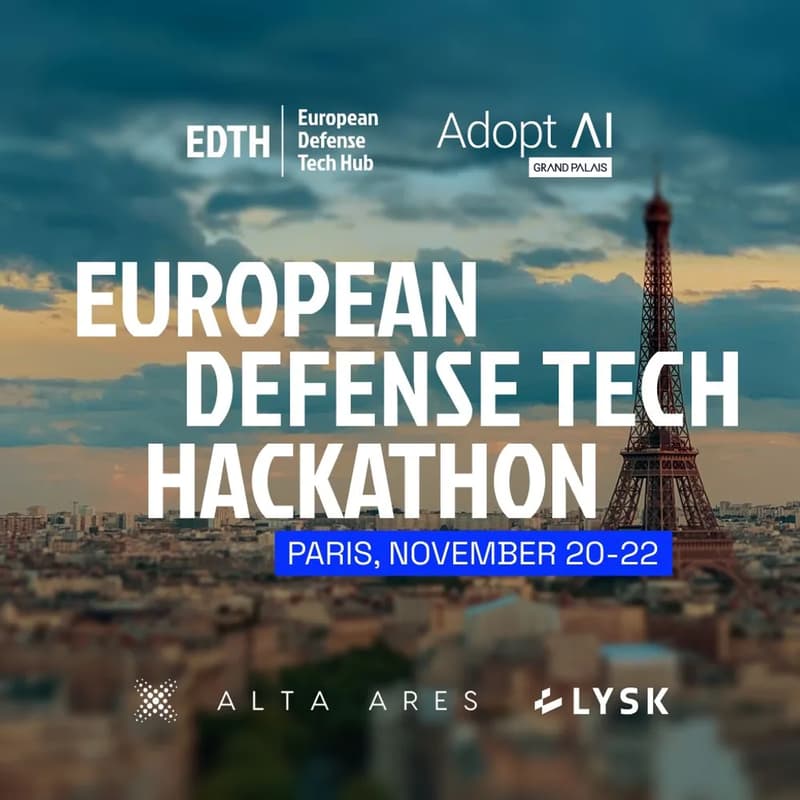 Cover Image for European Defense Tech Hackathon – Paris