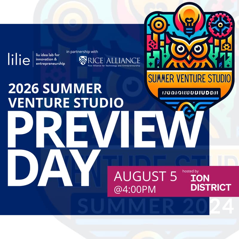 Cover Image for Summer Venture Studio Preview Day @ Ion District