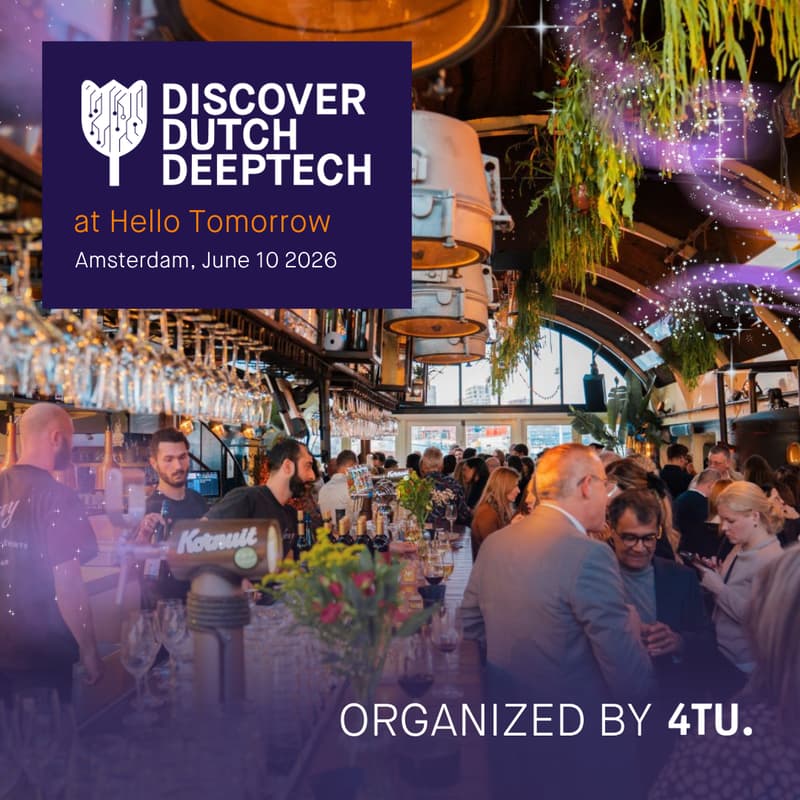 Cover Image for Discover Dutch Deeptech Orange Welcome Drinks @ Hello Tomorrow