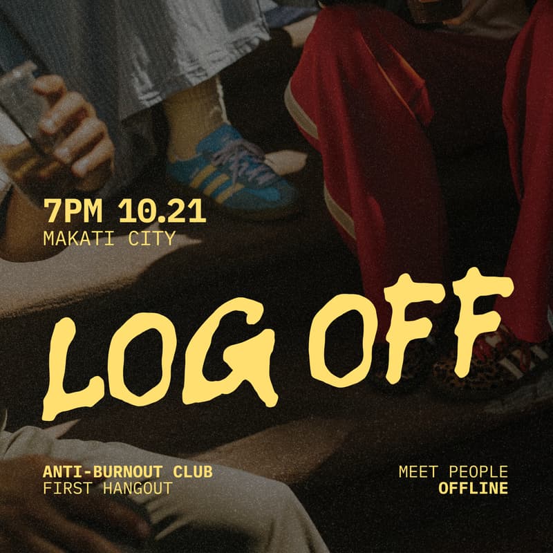 Cover Image for LOG OFF: Anti-Burnout Club’s First Hangout
