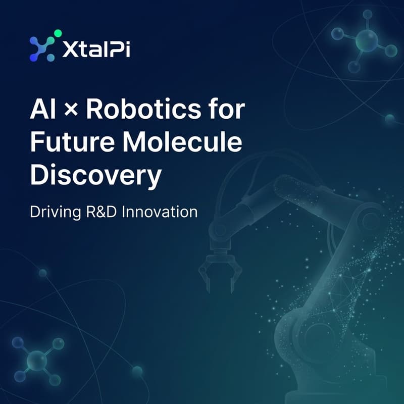 Cover Image for 【Official】以 AI × 机器人驱动研发创新，探索未来分子发现 Driving R&D Innovation with AI × Robotics for Future Molecule Discovery by XtalPi|muShanghai Pass Needed
