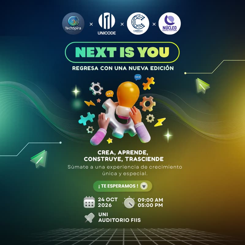 Cover Image for Next Is You: Tu camino para crear, aprender, construir y trascender