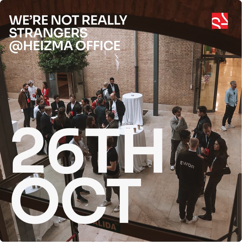 Cover Image for We’re not really Strangers @Heizma Office