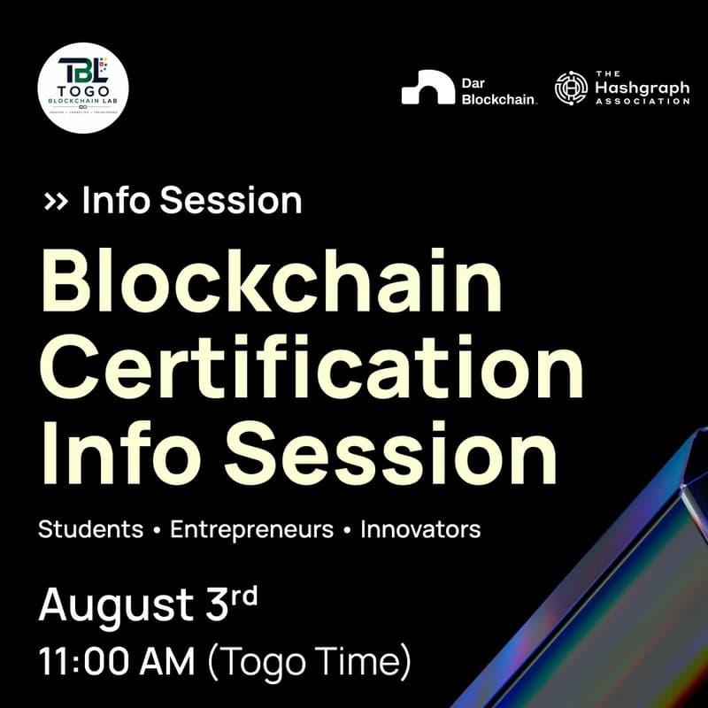 Cover Image for Initiation to Certification Hedera Hashrgaph : Session d'information
