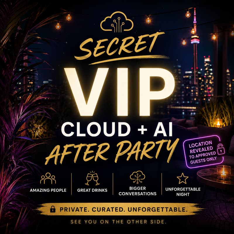 Cover Image for Secret Cloud + AI VIP After Party π€«