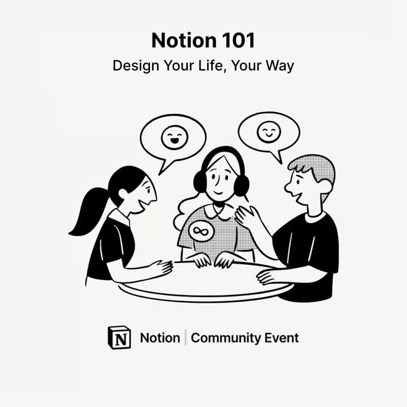 Cover Image for Notion 101: Design Your Life, Your Way
