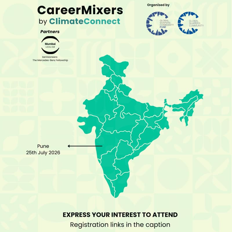 Cover Image for Climate Connect Career Mixer - Pune