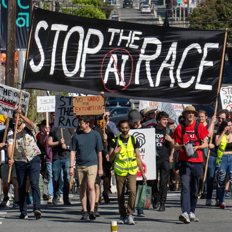 Cover Image for Stop The AI Race — Protest on July 11