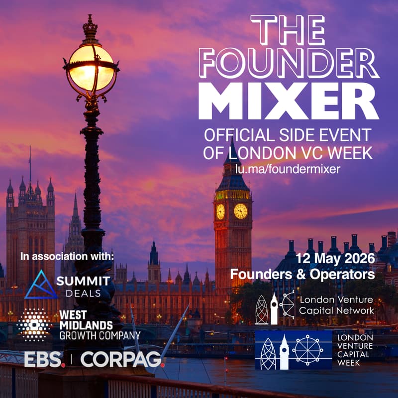 Cover Image for The Founder Mixer - London VC Week Side Event