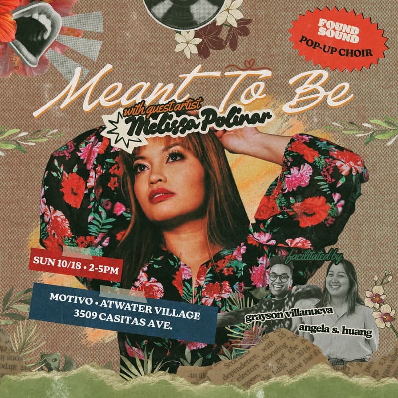 Cover Image for Meant To Be (Melissa Polinar) feat. Melissa Polinar • Found Sound LA 💕 Pop-Up Choir