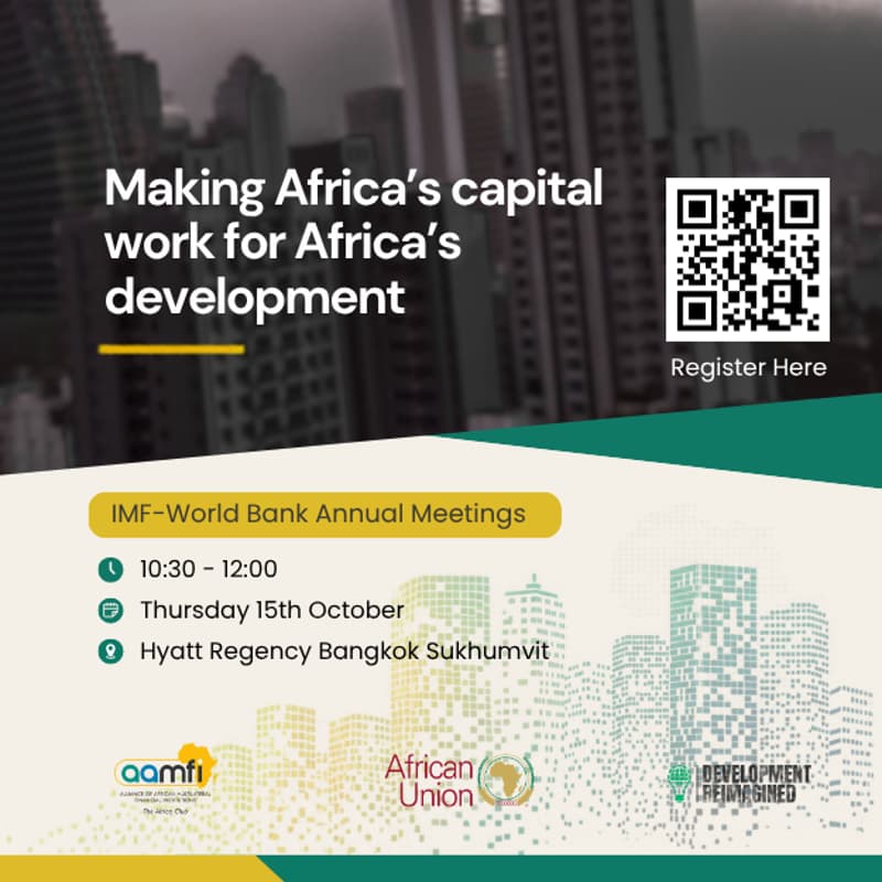 Cover Image for Making Africa’s capital work for Africa’s development.