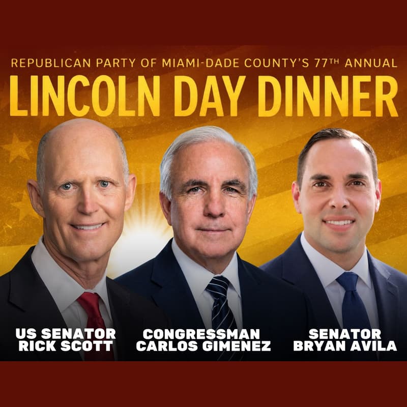 Cover Image for REPUBLICAN PARTY OF MIAMI-DADE COUNTY'S 77TH ANNUAL LINCOLN DAY DINNER