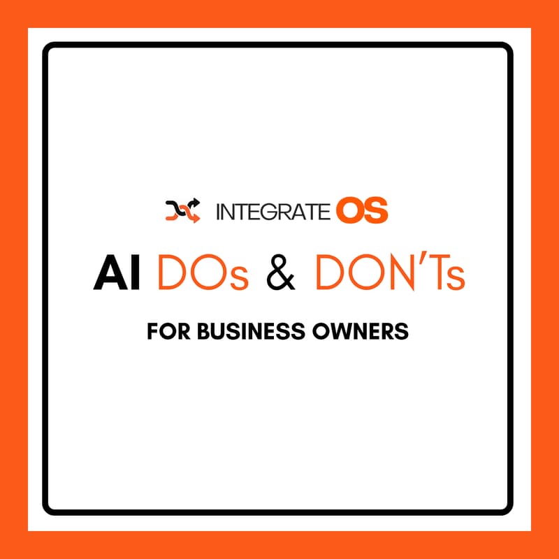 Cover Image for AI Do's and Don'ts - Webinar For Business Owners