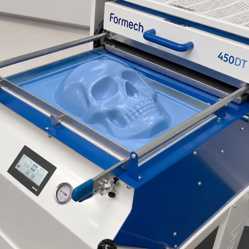 Cover Image for Halloween Mask Lab: Vacuum Form 101 & Paint