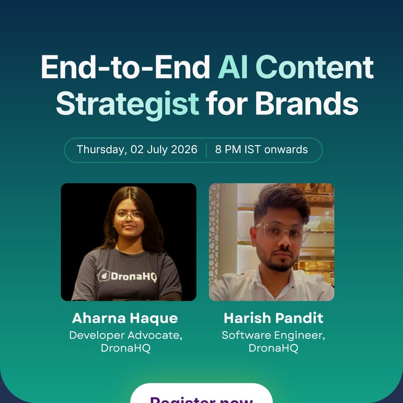Cover Image for Build end-to-end AI Content Strategist for your Brand | Real Enterprise AI in Action