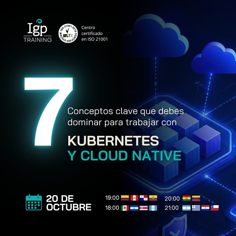 Cover Image for 7 conceptos clave que debes dominar para trabajar con Kubernetes y Cloud Native